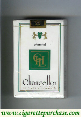 Chancellor Menthol cigarettes